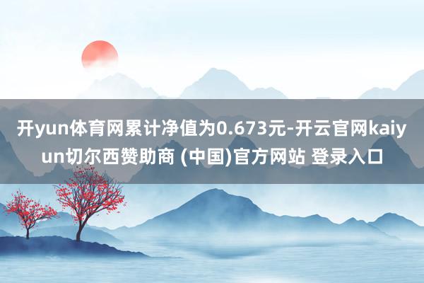 开yun体育网累计净值为0.673元-开云官网kaiyun切尔西赞助商 (中国)官方网站 登录入口